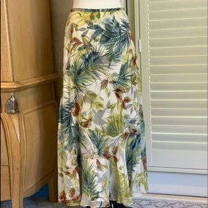 Dana Buckman floral skirt. Gorgeous. Great condition!!
